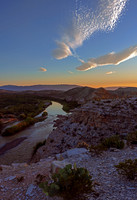 Big Bend Sunset over Rio Grande 4821