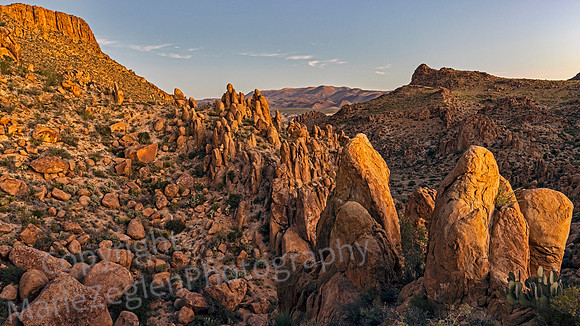 Big Bend Rocks to Ridge 4869