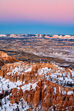 Bryce Canyon Winter Sunset