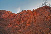 Zion Red Rock Cliffs
