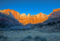 Sunrise in Zion