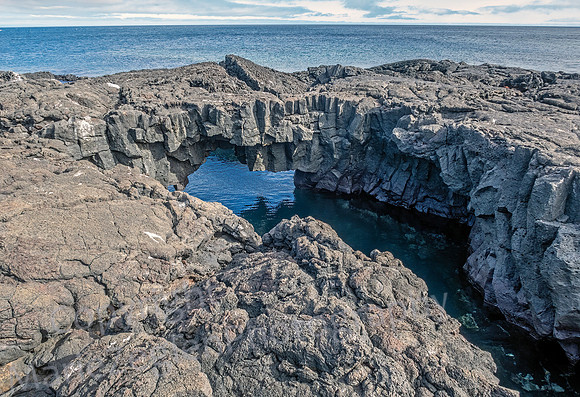 Galapagos Natural Lava Bridge 1799