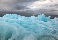 Blue Ice and Sky