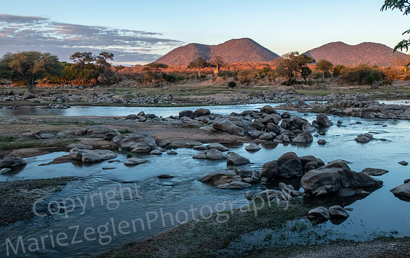 Ruaha River Sunset
