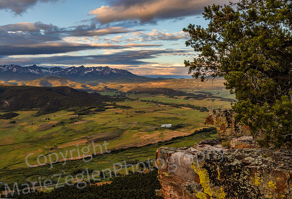 Sunset over Rock Ledge