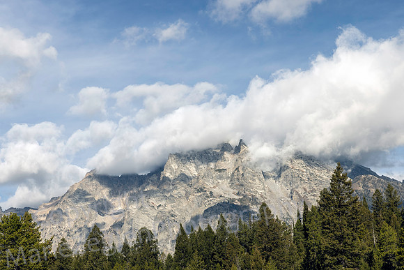 Cloud Steam over Mountain