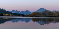 Sunrise over Grand Tetons
