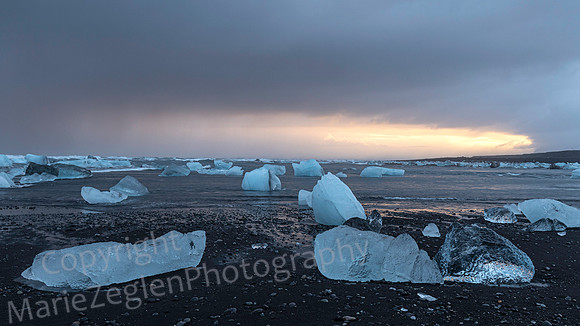 Diamond Beach Sunrise