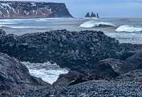 Reynisfara Sea Stacks through Arch