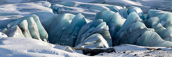Skaftafell Old Ice in Glacier