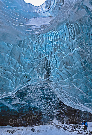 Ice Cave Entrance Portrait