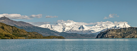 Le Petit Moreno View of Andes Peaks 0207